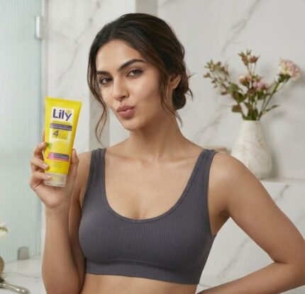 Lily Lemon Face Wash 100ml | Refreshing Facial Cleanser